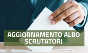 Aggiornamento albo unico scrutatori